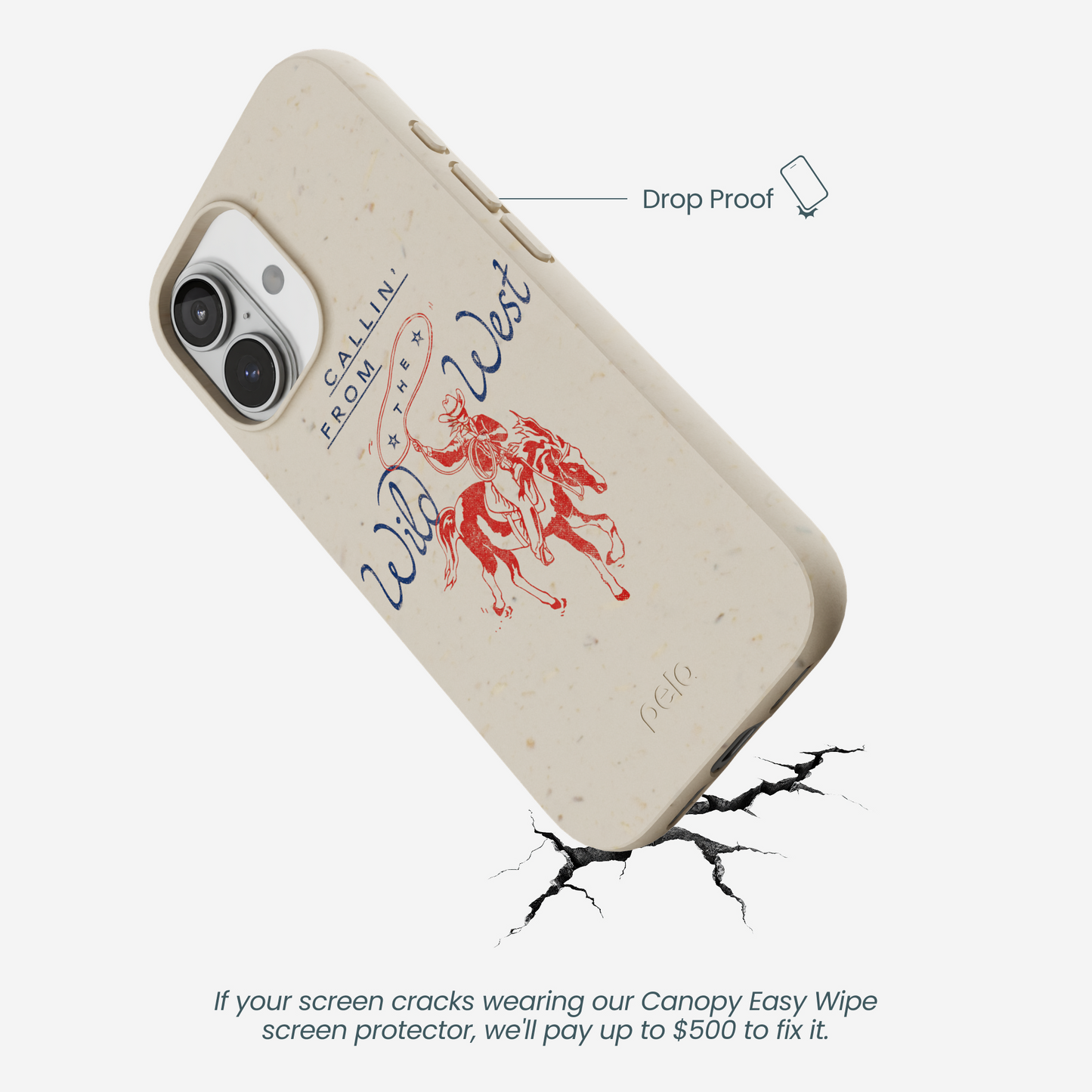 London Fog Wild West Calling iPhone 17 Case