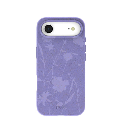 Lavender Wildflower Stitching iPhone Air Case