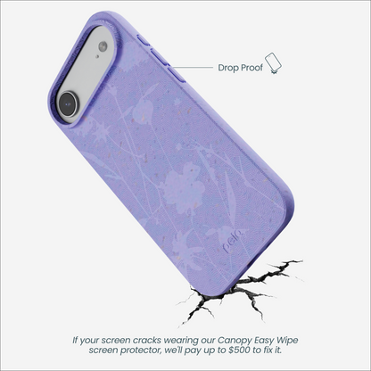 Lavender Wildflower Stitching iPhone Air Case