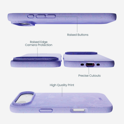 Lavender Wildflower Stitching iPhone Air Case