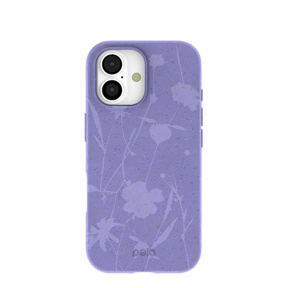 Lavender Wildflower Stitching iPhone 17 Case