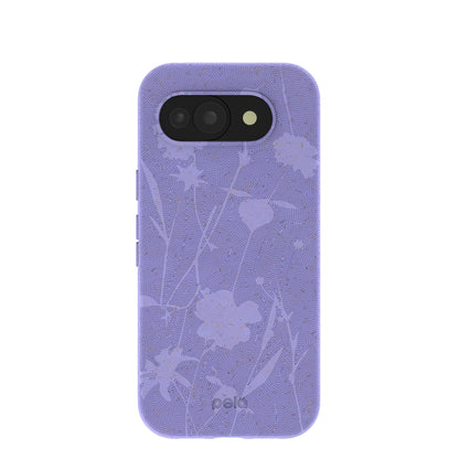 Lavender Wildflower Stitching Google Pixel 10a Case