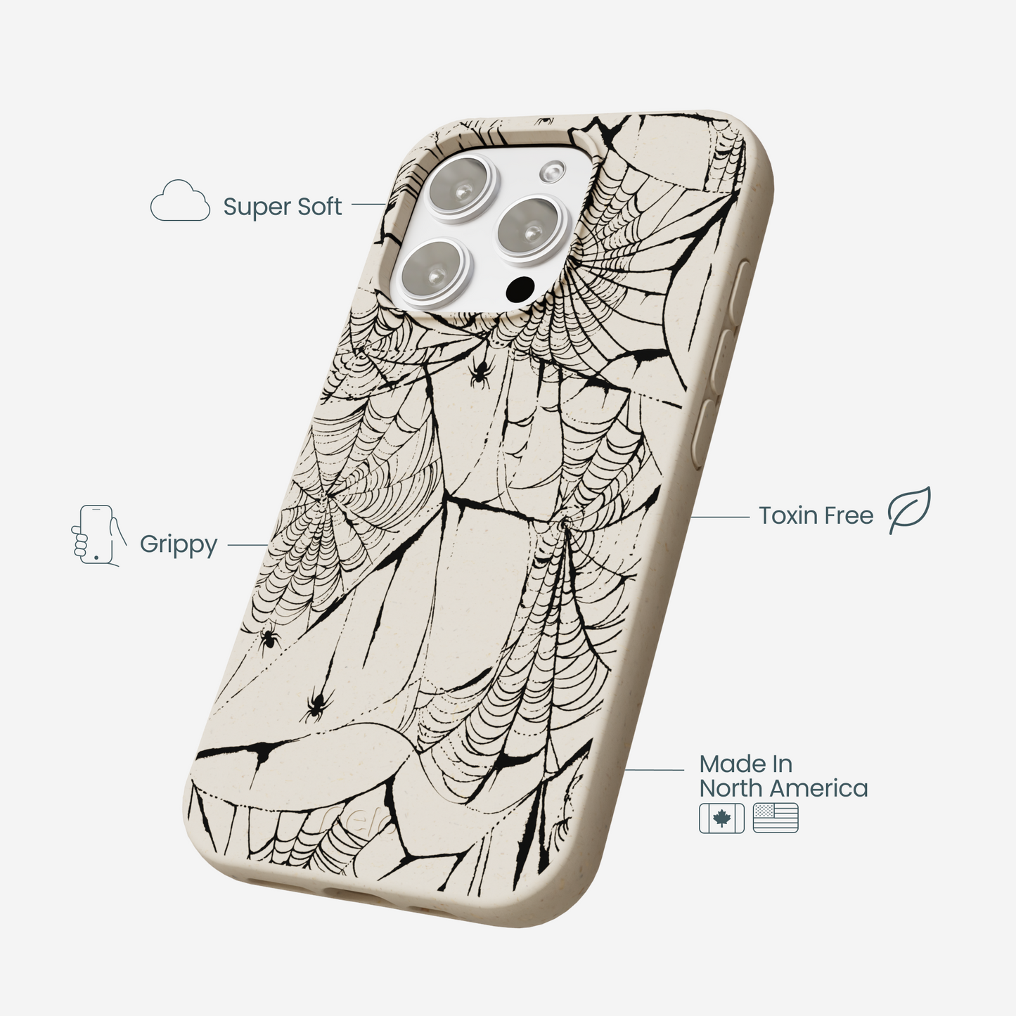 London Fog Witchy Web iPhone 16 Pro Max Case