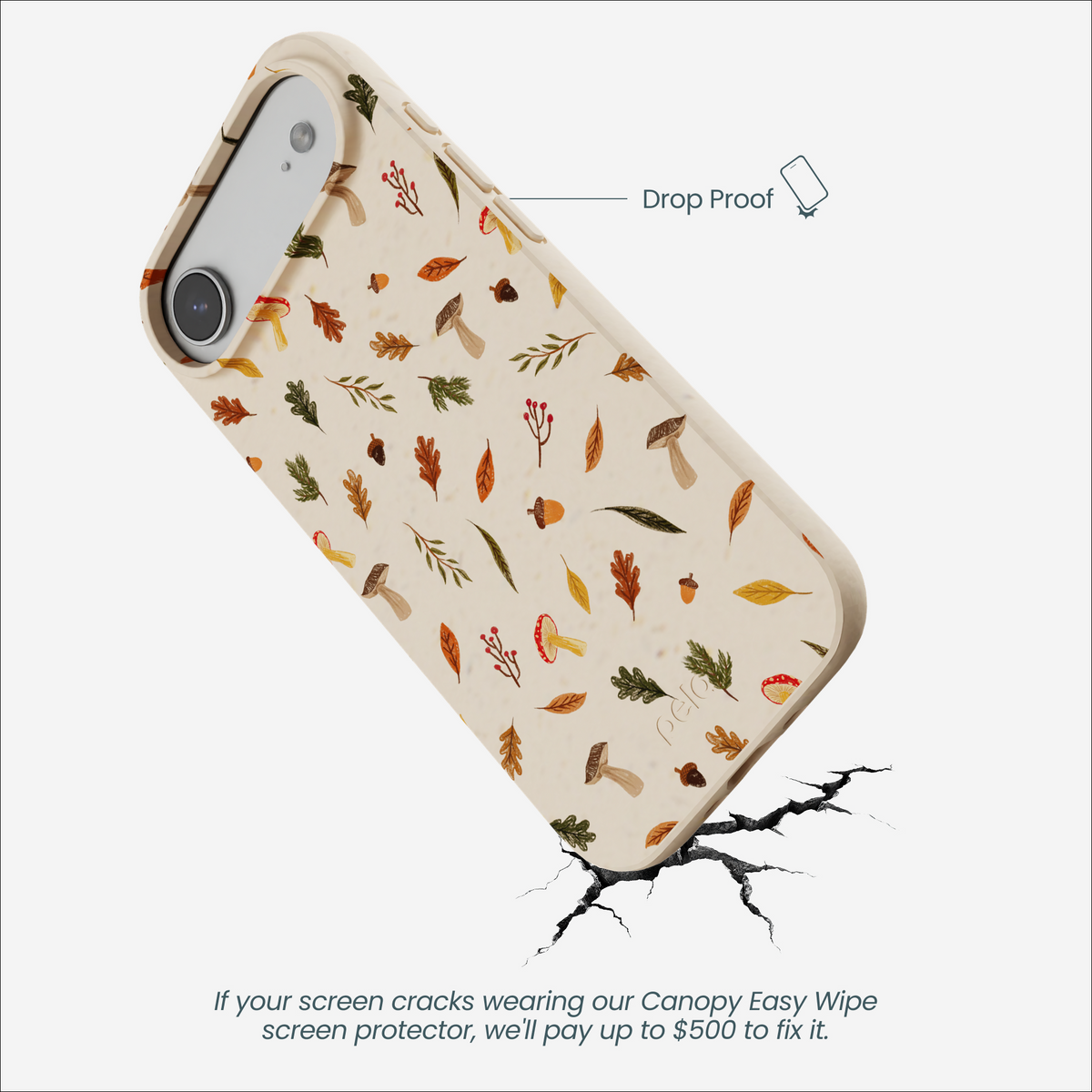 Seashell Woodland Harvest iPhone Air Case