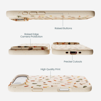 Seashell Woodland Harvest iPhone Air Case