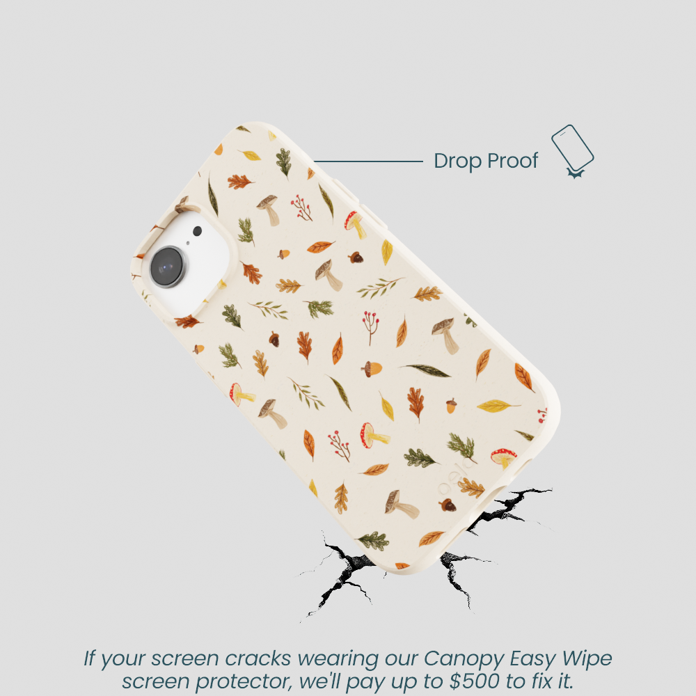 Seashell Woodland Harvest iPhone 16e/17e Case