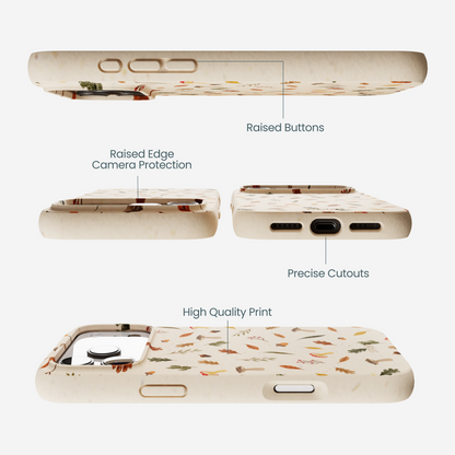 Seashell Woodland Harvest iPhone 17 Pro Max Case