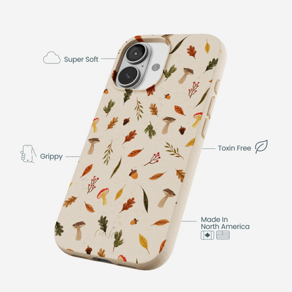 Seashell Woodland Harvest iPhone 17 Case