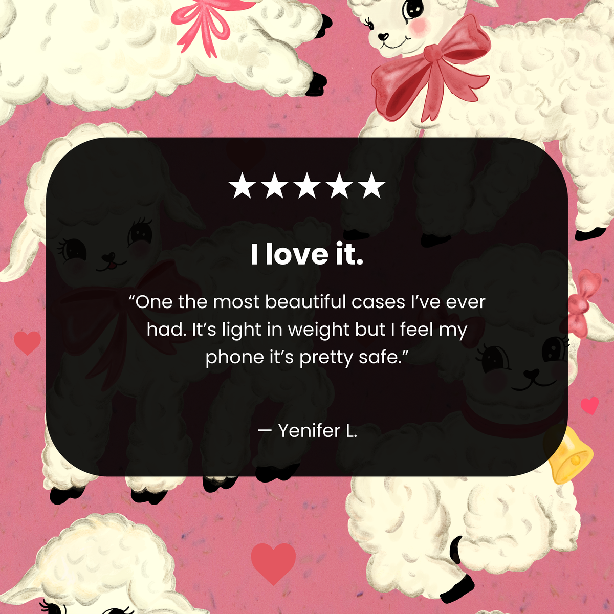 Bubblegum Pink Wool You Be Mine iPhone 17 Pro Case
