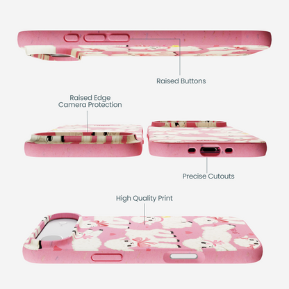 Bubblegum Pink Wool You Be Mine iPhone Air Case