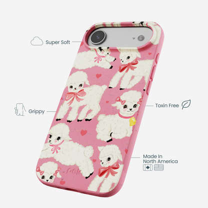 Bubblegum Pink Wool You Be Mine iPhone Air Case