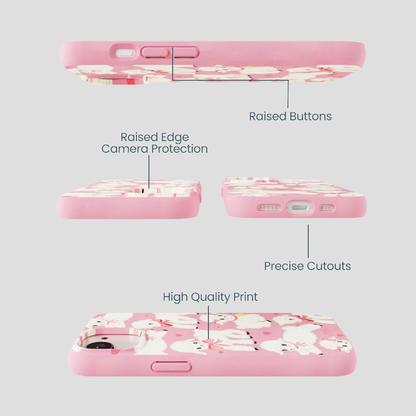 Bubblegum Pink Wool You Be Mine iPhone 16e/17e Case