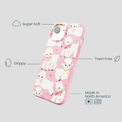 Bubblegum Pink Wool You Be Mine iPhone 16e/17e Case