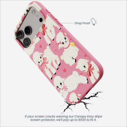 Bubblegum Pink Wool You Be Mine iPhone 17 Pro Max Case