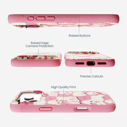 Bubblegum Pink Wool You Be Mine iPhone 17 Pro Max Case