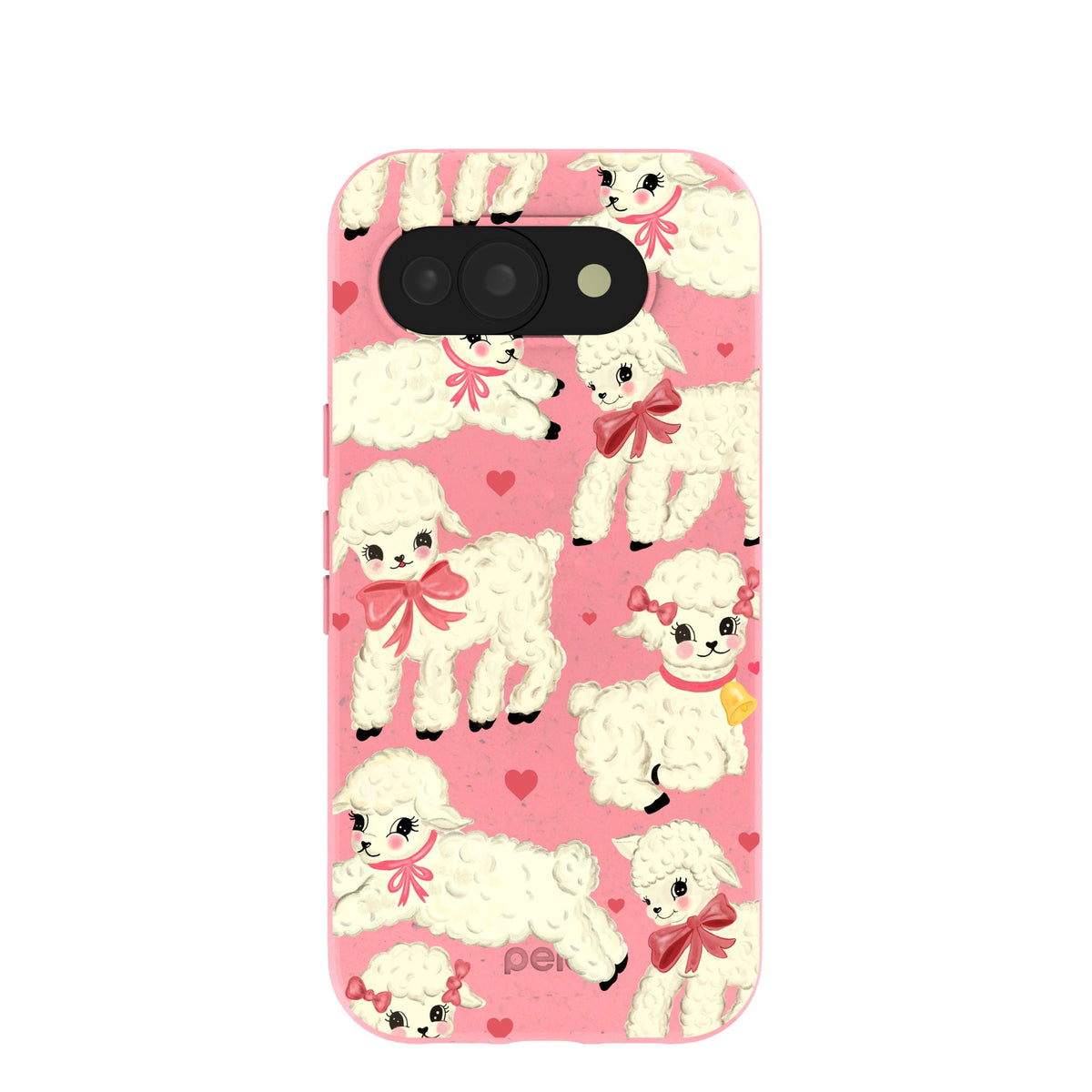 Bubblegum Pink Wool You Be Mine Google Pixel 10a Case