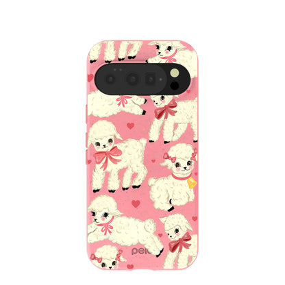Bubblegum Pink Wool You Be Mine Google Pixel 10/10 Pro Case