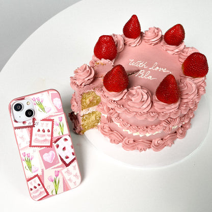 Bubblegum Pink Love Letters Google Pixel 10/10 Pro Case