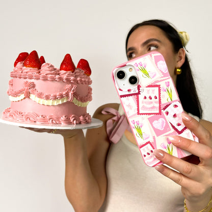 Bubblegum Pink Love Letters Google Pixel 10/10 Pro Case