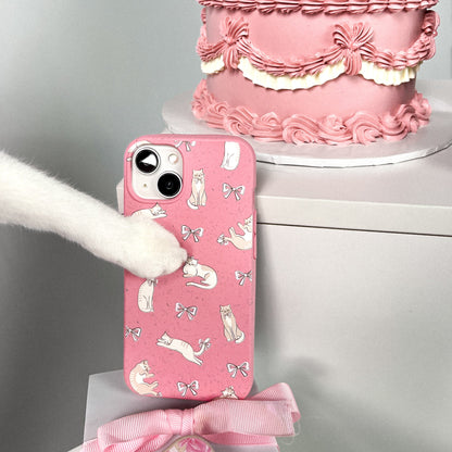 Bubblegum Pink Purrfection Google Pixel 10 Pro XL Case