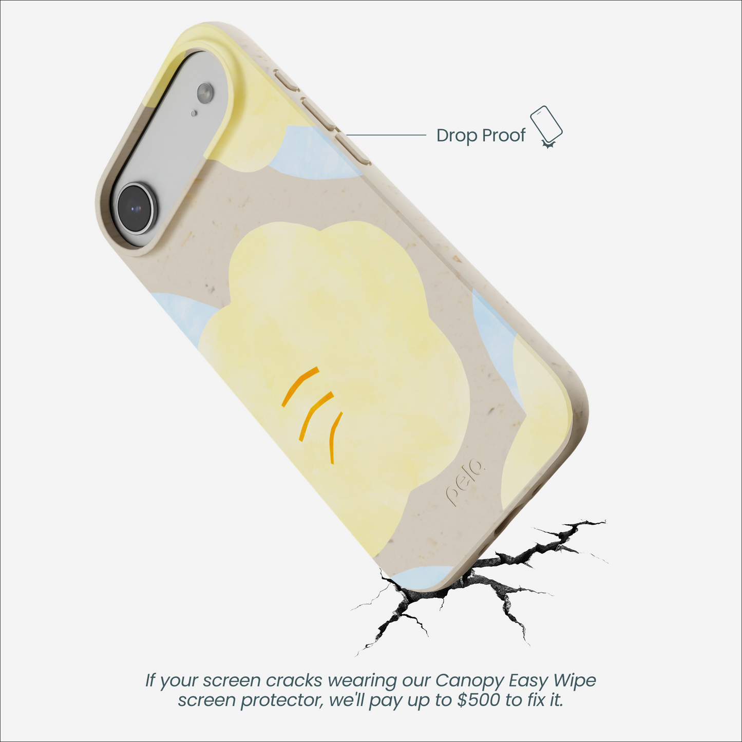 London Fog Yellow Flowers iPhone Air Case