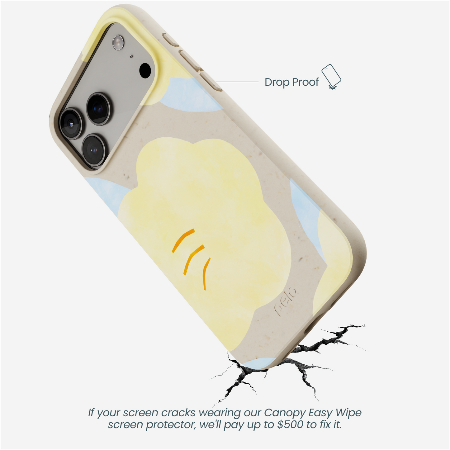 London Fog Yellow Flowers iPhone 17 Pro Max Case