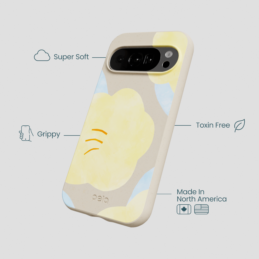 London Fog Yellow Flowers Google Pixel 10/10 Pro Case
