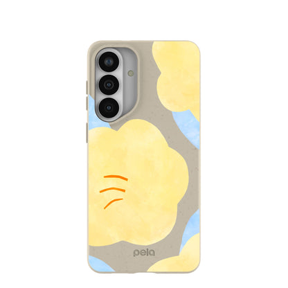 London Fog Yellow Flowers Samsung Galaxy S26+(Plus) Case