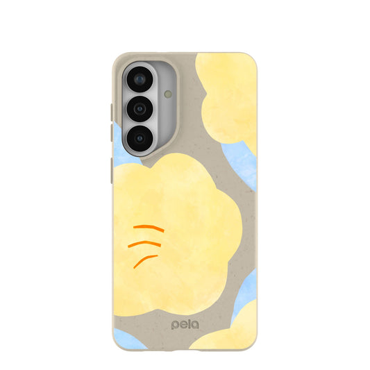 London Fog Yellow Flowers Samsung Galaxy S26+(Plus) Case
