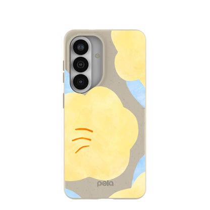 London Fog Yellow Flowers Samsung Galaxy S26 Case