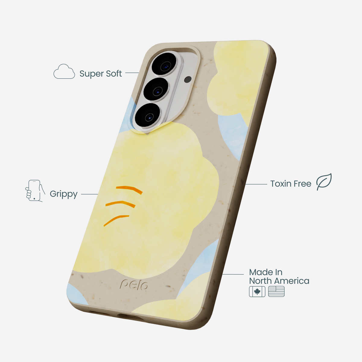 London Fog Yellow Flowers Samsung Galaxy S26 Case