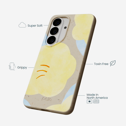 London Fog Yellow Flowers Samsung Galaxy S26 Case