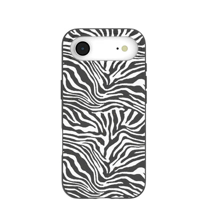 Black Zebra Lines iPhone Air Case
