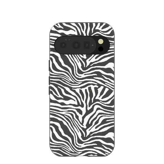 Black Zebra Lines Google Pixel 10/10 Pro Case