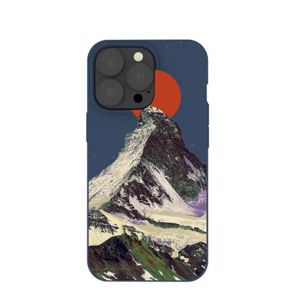 Navy Blue Zenith Sun iPhone 13 Pro Case