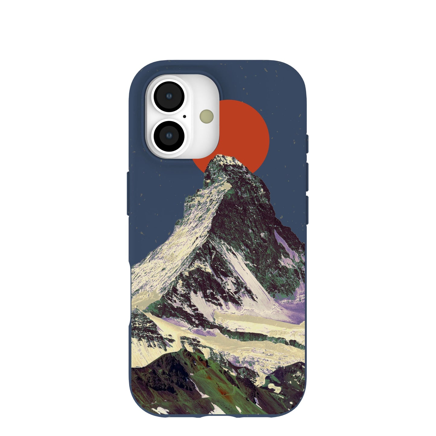 Navy Blue Zenith Sun iPhone 17 Case