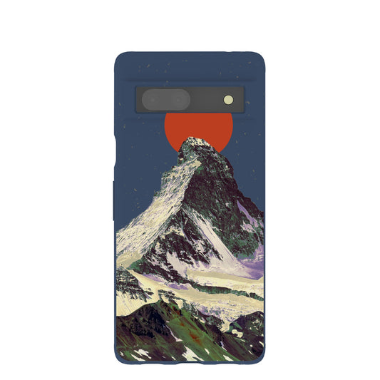 Navy Blue Zenith Sun Google Pixel 7a Case