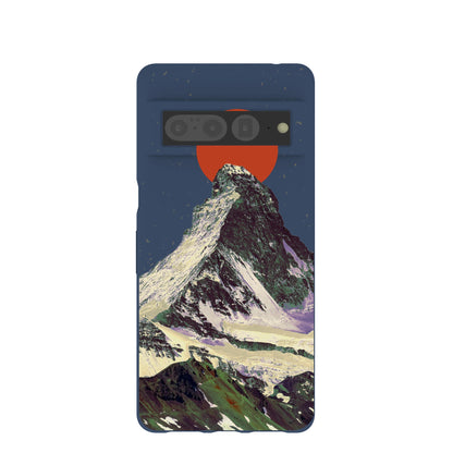 Navy Blue Zenith Sun Google Pixel 7 Pro Case