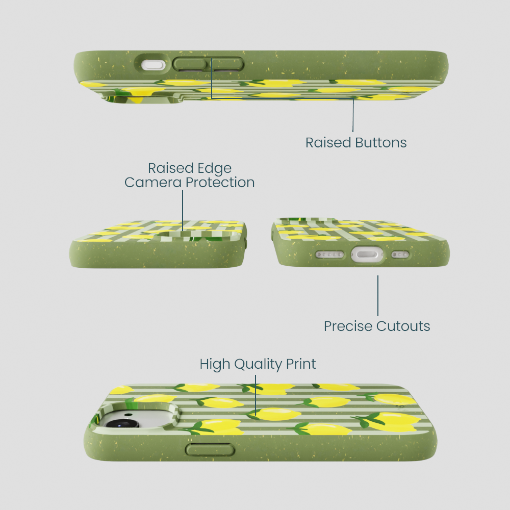 Forest Floor Zesty Lines iPhone 16e/17e Case