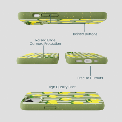 Forest Floor Zesty Lines iPhone 16e/17e Case
