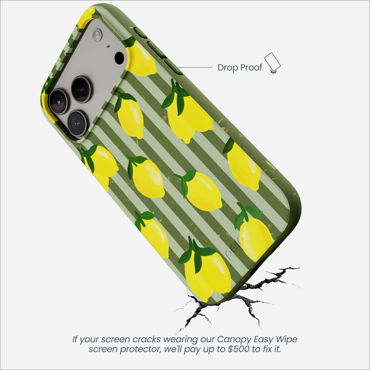 Forest Floor Zesty Lines iPhone 17 Pro Max Case