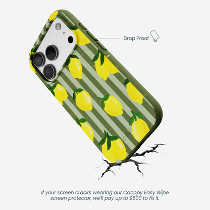 Forest Floor Zesty Lines iPhone 17 Pro Case