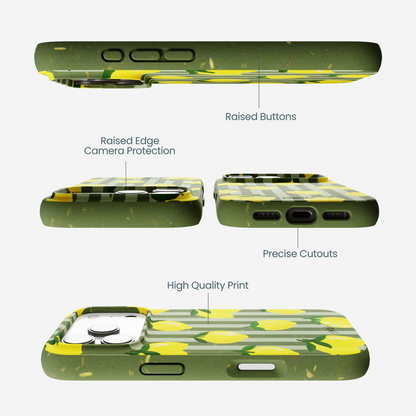 Forest Floor Zesty Lines iPhone 17 Pro Case