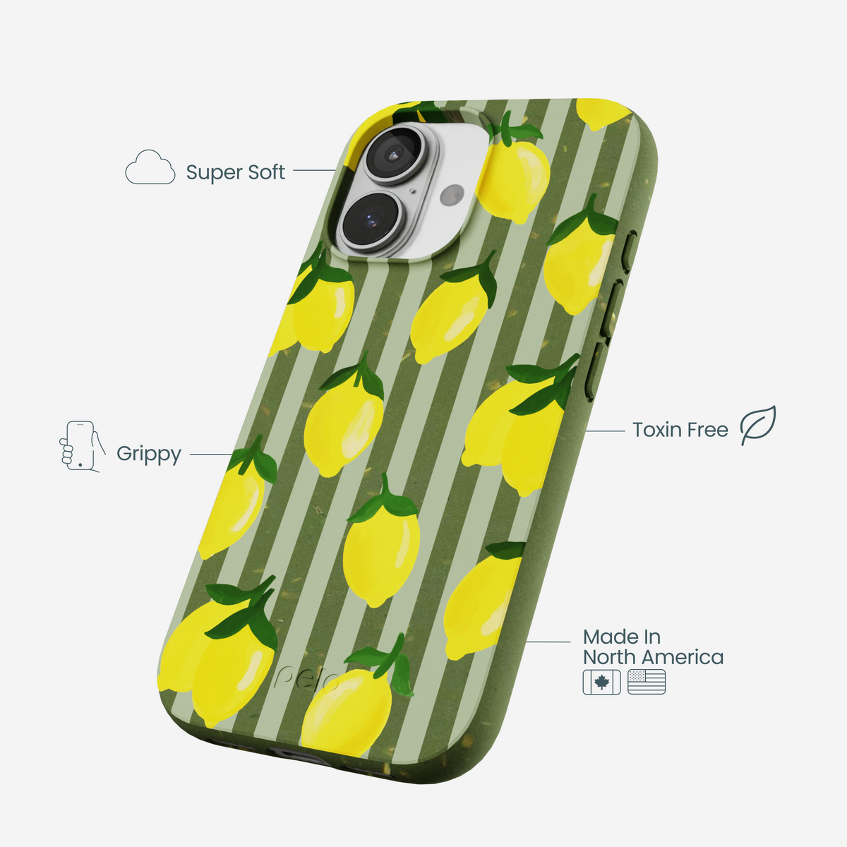 Forest Floor Zesty Lines iPhone 17 Case