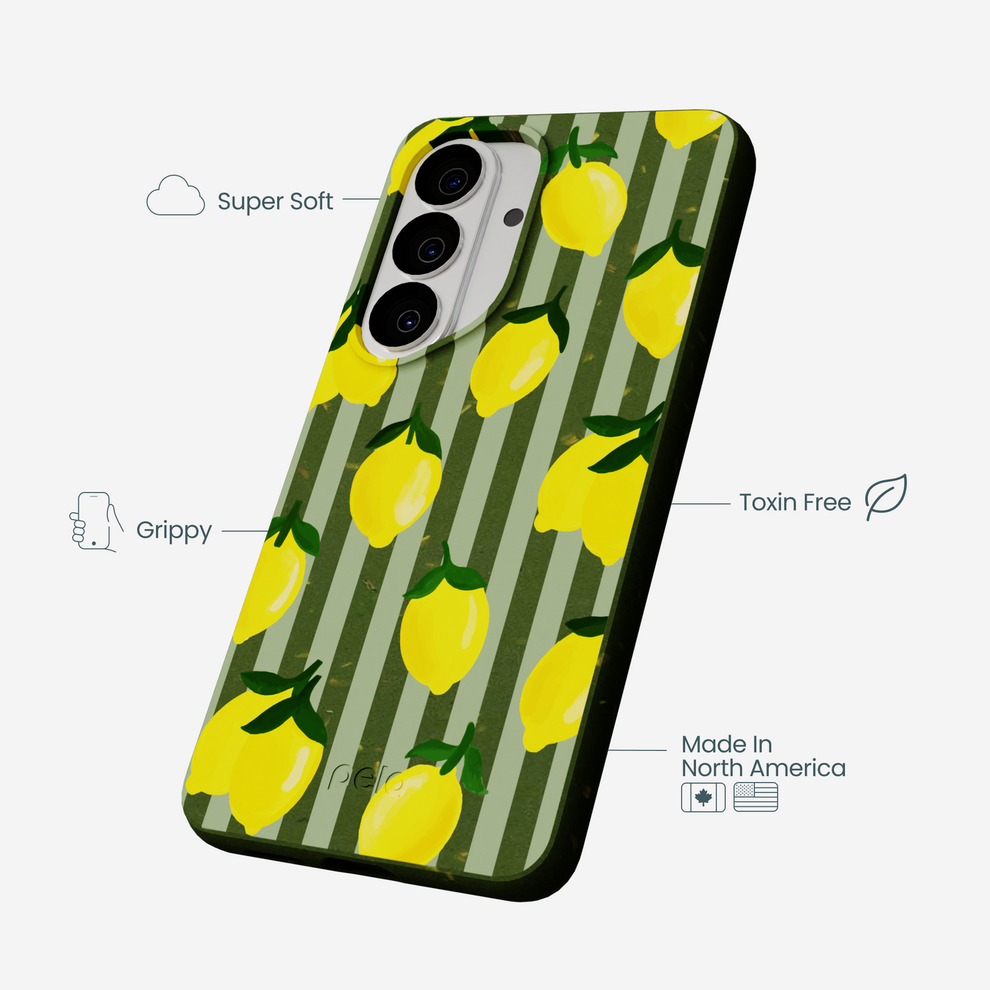 Forest Floor Zesty Lines Samsung Galaxy S26 Case