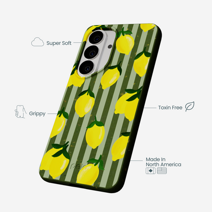 Forest Floor Zesty Lines Samsung Galaxy S26 Case