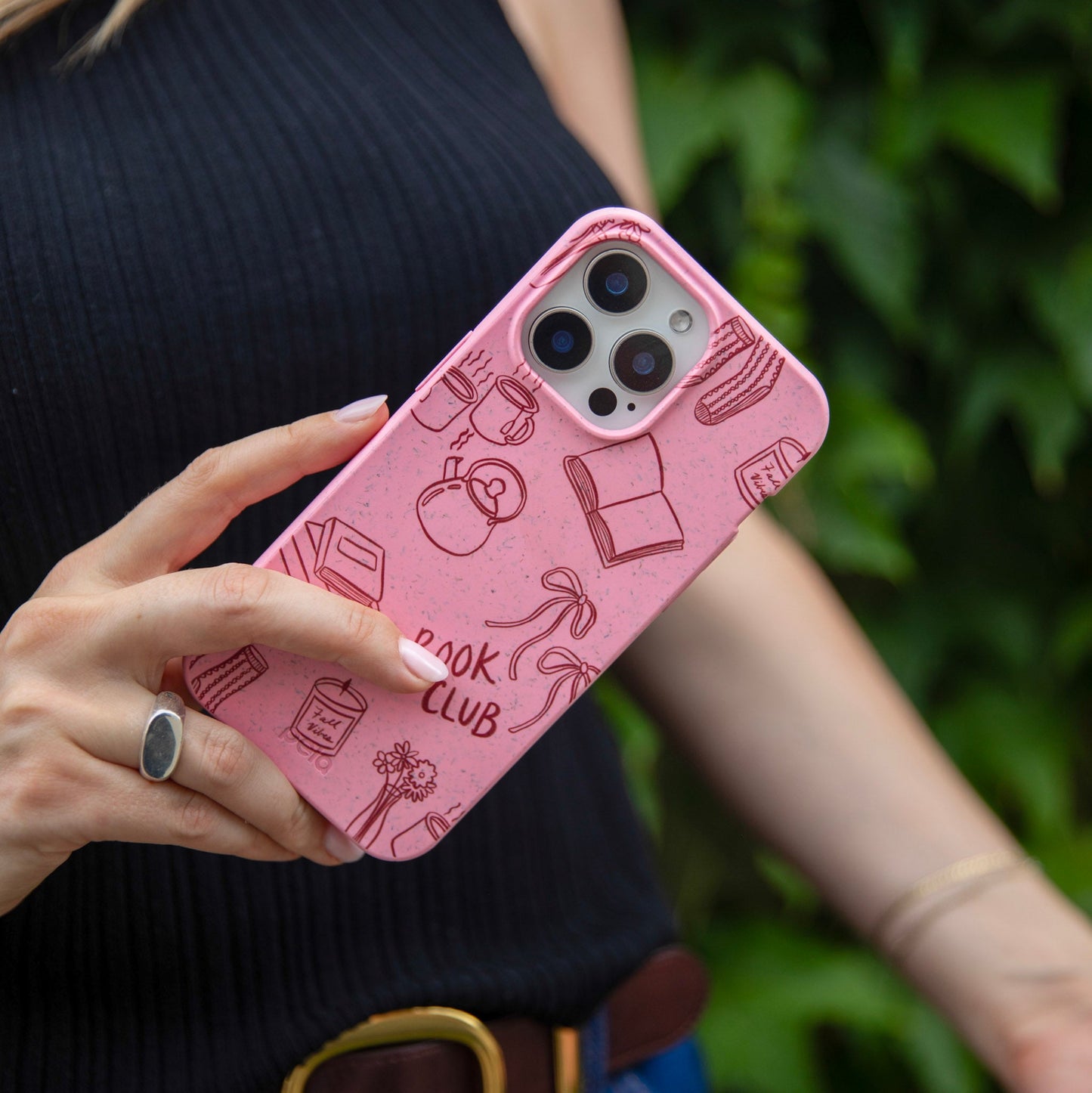 Bubblegum Pink Book Club Google Pixel 10 Pro XL Case