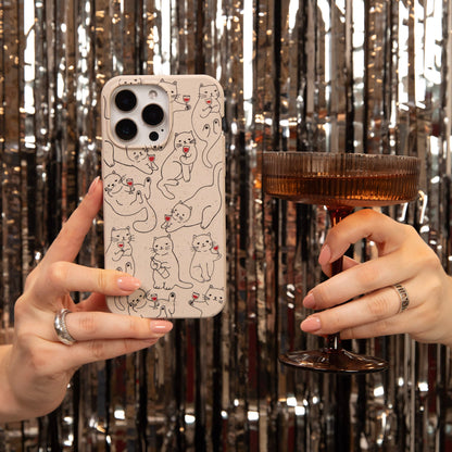 London Fog Purr and Pour iPhone 17 Pro Max Case