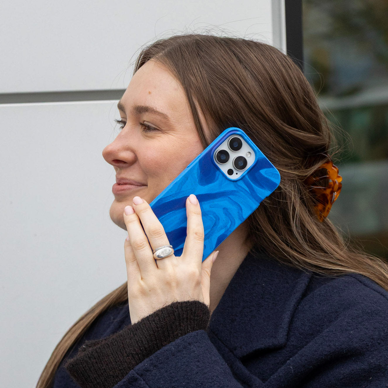 Electric Blue Blue Study Samsung Galaxy S26 Ultra Case