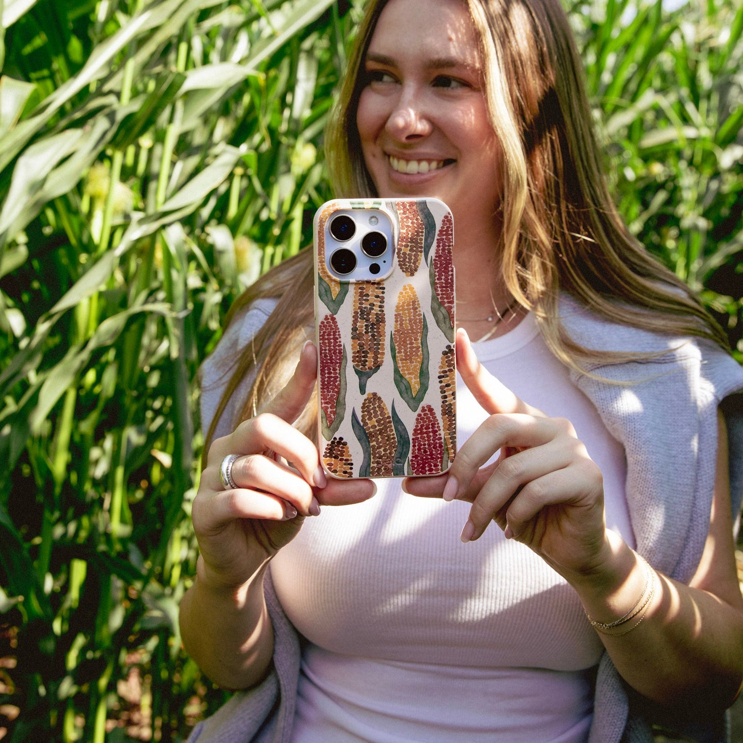 Seashell Cornfield Google Pixel 10/10 Pro Case